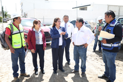 Socializa CAPCEE obras de infraestructura educativa en Amozoc