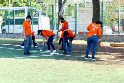 Gobierno de Pepe Chedraui y Home Depot unen esfuerzos para rehabilitar espacios deportivos