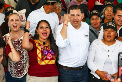 Alejandro Armenta respalda a Tonantzin Fern&aacute;ndez con proyectos estrat&eacute;gicos para San Pedro Cholula