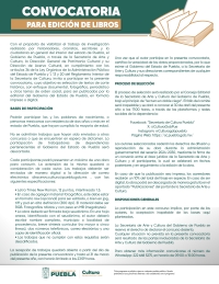 Emiten convocatoria para publicar libros impresos y digitales de investigadores poblanos