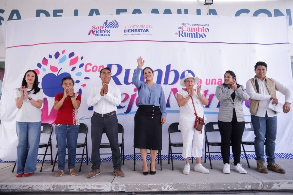 Por una mejor nutrición, apoyos alimentarios llegan a miles de familias en San Andrés Cholula