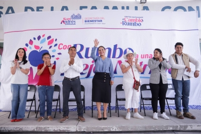Por una mejor nutrición, apoyos alimentarios llegan a miles de familias en San Andrés Cholula