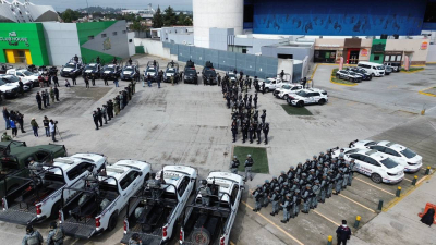 PUEBLA SEGURA REFUERZA VIGILANCIA EN LA CAPITAL CON OPERATIVOS AIRE-TIERRA