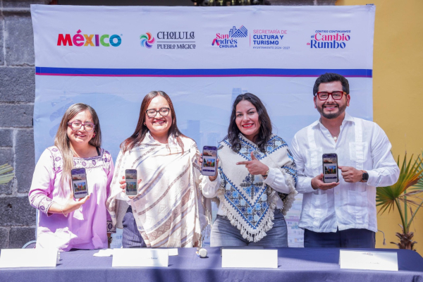 Presenta Lupita Cuautle la Agenda Cultural y Tur&iacute;stica 2026 de San Andr&eacute;s Cholula