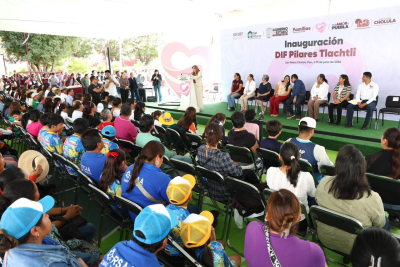 ALIANZA ENTRE DIF NACIONAL Y ESTATAL IMPULSA EL DESARROLLO COMUNITARIO EN SAN PEDRO CHOLULA