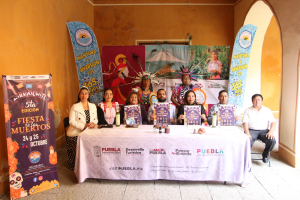 Presenta Turismo festival &ldquo;Mihkailwitl Fiesta de los Muertos&rdquo; en Santa Isabel Cholula