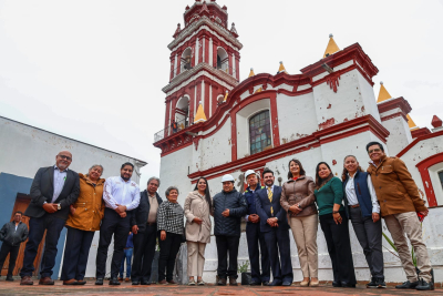 Tonantzin Fern&aacute;ndez fortalece la conservaci&oacute;n del patrimonio de San Pedro Cholula