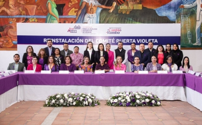 Protección y Apoyo a Mujeres en San Andrés Cholula con Puerta Violeta