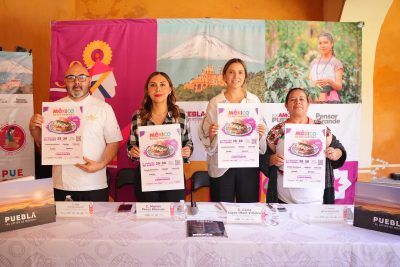 Mostrar&aacute; Puebla riqueza gastron&oacute;mica en &ldquo;M&eacute;xico de mis Sabores&rdquo; del Campo Marte