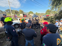 PROTECCI&Oacute;N CIVIL Y CUERPOS DE SEGURIDAD LOCALIZAN A OFICIAL DE OCOYUCAN