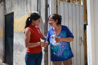 GABY &ldquo;LA BONITA&rdquo; S&Aacute;NCHEZ RECORRE PUEBLA CON ESCUCHA CIUDADANA, UNIDAD Y HUMANISMO