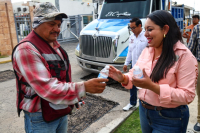 Tonantzin Fern&aacute;ndez fortalece el programa de bacheo m&aacute;s intensivo en la historia de San Pedro Cholula