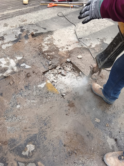 Gobierno estatal denuncia falta de planeaci&oacute;n de Agua de Puebla al destruir calles pavimentadas
