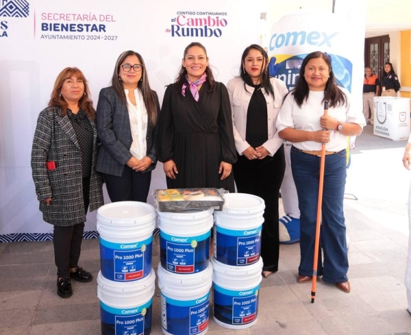 Promueve Lupita Cuautle el fortalecimiento de escuelas públicas en San Andrés Cholula