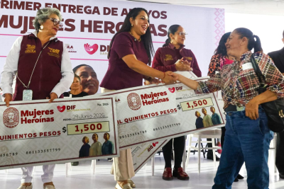 Tonantzin Fern&aacute;ndez impulsa el empoderamiento de las mujeres a trav&eacute;s del programa Mujeres Hero&iacute;nas