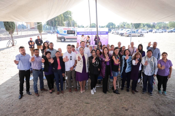 Combate Gobierno municipal de Lupita Cuautle el acoso sexual con &#039;Apropiación Violeta&#039;