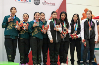 Puebla sube al podio nacional en la disciplina de Karate Do