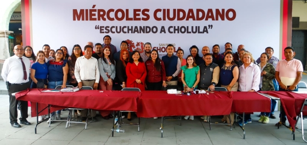 &quot;Escuchando a Cholula&quot; un programa que acerca a los funcionarios y los servicios a la gente que lo necesita