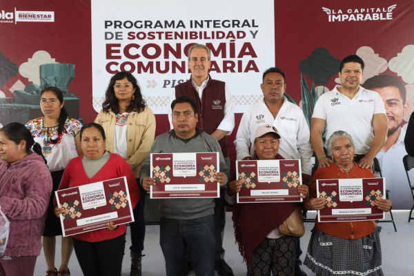 Trabaja Pepe Chedraui por el desarrollo econ&oacute;mico de las juntas auxiliares de la capital