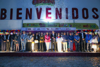 Con Mijares y miles de visitantes, Tonantzin Fern&aacute;ndez inaugura la 76&ordf; Feria Milenaria