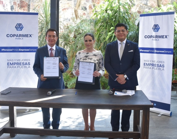 Establecen alianza estratégica Conalep y Coparmex Puebla