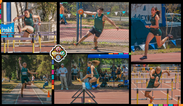 Aztecas UDLAP cosecha 9 medallas de oro tras el segundo d&iacute;a del Nacional de Atletismo de la CONADEIP