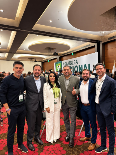 Tony Gali L&oacute;pez participa en Asamblea Nacional del Partido Verde