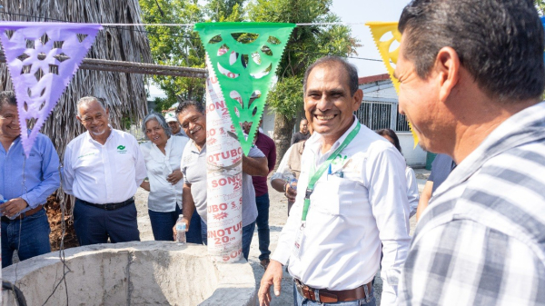 Conalep Puebla fortalece bienestar estudiantil con pozo de agua en Atencingo