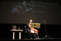 Recibe Centro Cultural Mexiquense Bicentenario al chelista mexicano Carlos Prieto