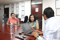 La secretaria técnica de los CITRA´s conoció desde UTH los avances que se tienen en este gran proyecto