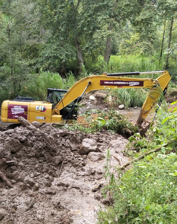 Realiza Gobierno del Estado trabajos preventivos en los r&iacute;os Silima y San Marcos