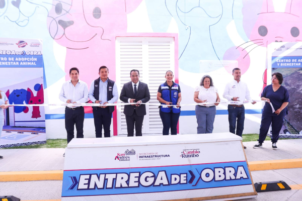 San Andr&eacute;s Cholula comprometido con el cuidado de seres sintientes inaugura Centro de Bienestar Animal