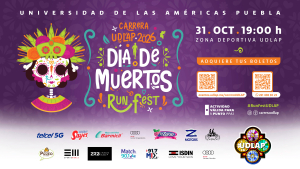 La UDLAP presenta la playera conmemorativa de la Carrera del D&iacute;a de Muertos Run Fest