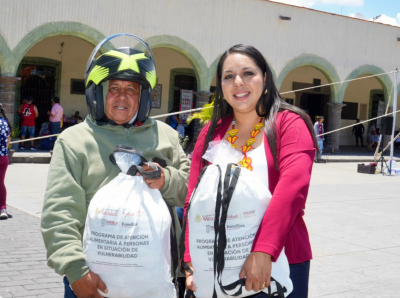 Trabaja Tonantzin Fern&aacute;ndez en coordinaci&oacute;n con el DIF Estatal en favor de los sectores m&aacute;s vulnerables