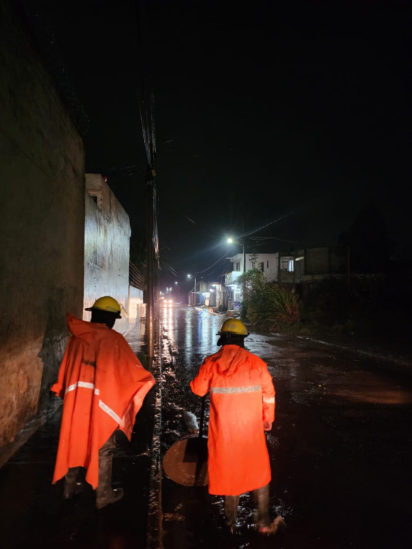 Sin afectaciones por lluvias en San Pedro Cholula; brigadas mantienen monitoreo permanente