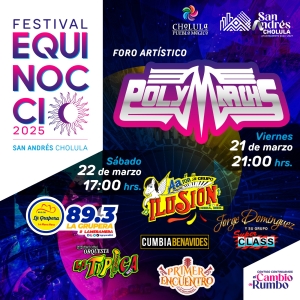 Equinoccio 2025: Artesanías, gastronomía, Festival del Pulque y más música en San Andrés Cholula