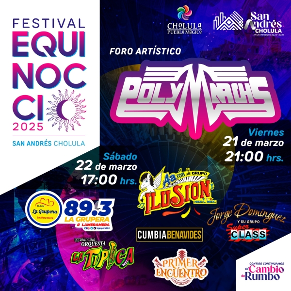 Equinoccio 2025: Artesanías, gastronomía, Festival del Pulque y más música en San Andrés Cholula