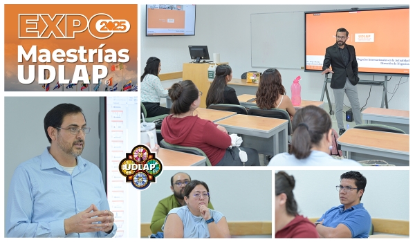 En la Expo Maestrías participantes conocen los 15 programas académicos ofertados por la UDLAP