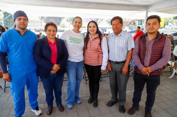 200 mascotas beneficiadas en exitosa Mega Jornada de Esterilización en San Pedro Cholula