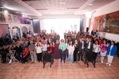 Promueve Lupita Cuautle más inclusión y movilidad con entrega de aparatos ortopédicos