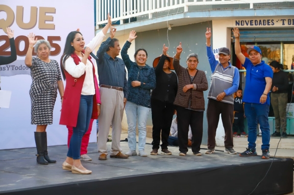 Gobierno de Cholula arranca obras en la junta auxiliar con más rezago