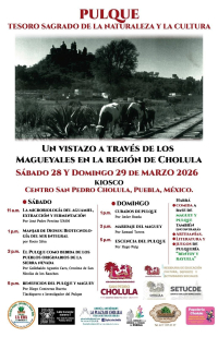 Invitan en San Pedro Cholula al evento &ldquo;Pulque, Tesoro Sagrado&rdquo; para revalorar tradici&oacute;n ancestral