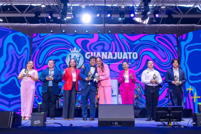 Reconoce Gobernadora talento, creatividad y fuerza las Juventudes de Guanajuato