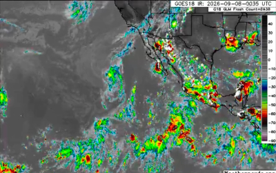 Mediante monitoreo, Protecci&oacute;n Civil Estatal prev&eacute; lluvias intensas esta semana
