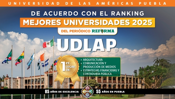 Licenciaturas de la UDLAP dentro el top 3
