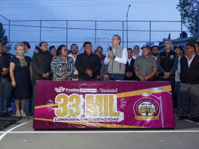 Con Puebla Brilla Pepe Chedraui ha modernizado m&aacute;s de 33 mil luminarias con tecnolog&iacute;a LED en la capital