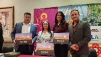Puebla y Tabasco acuerdan impulsar el turismo mediante conectividad a&eacute;rea
