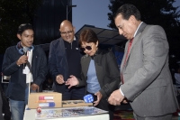 La Rectora Lilia Cedillo pone en marcha “Biblioteca itinerante”