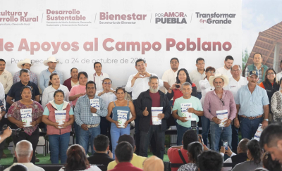 EN PANTEPEC, OBRAS Y APOYOS AL CAMPO ABREN NUEVAS OPORTUNIDADES PARA LAS FAMILIAS