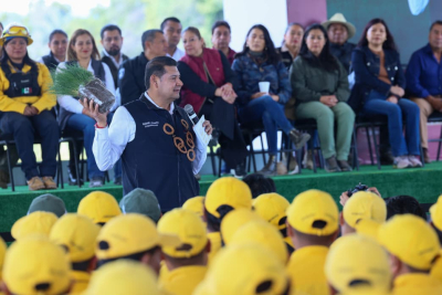 GOBIERNO ESTATAL SIEMBRA FUTURO CON BOSQUES Y AGUA LIMPIA PARA LAS PR&Oacute;XIMAS GENERACIONES